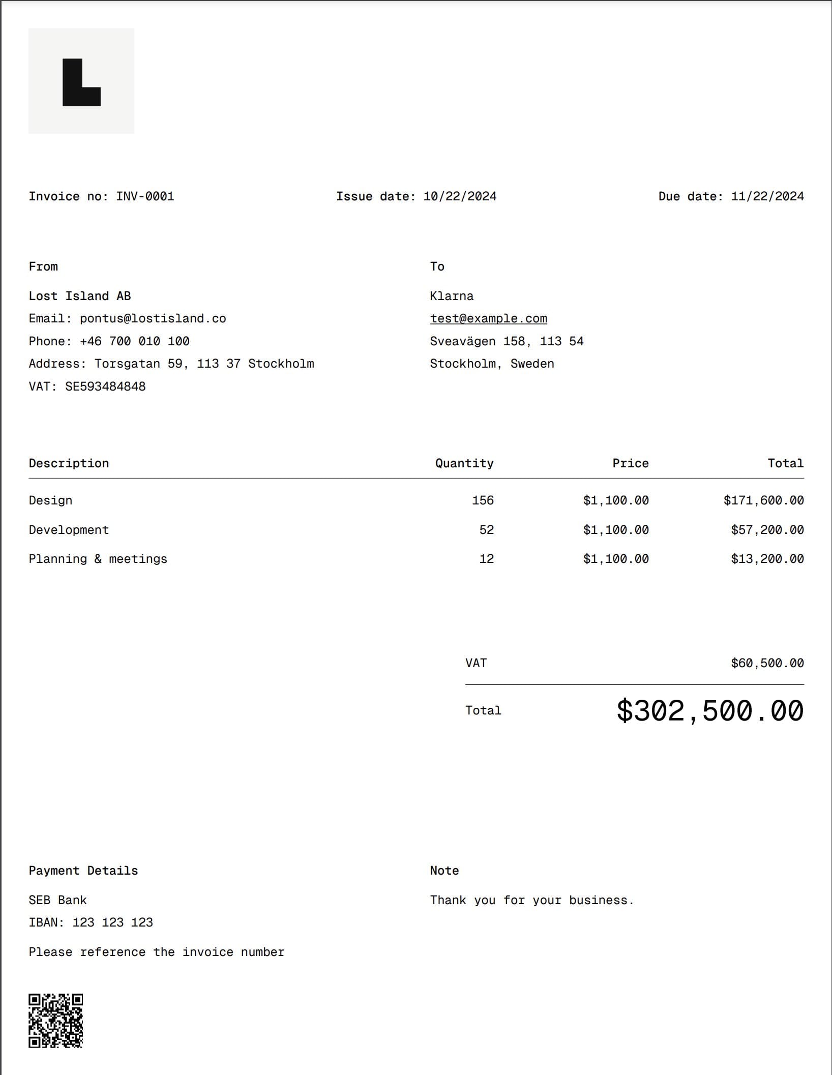 Invoice