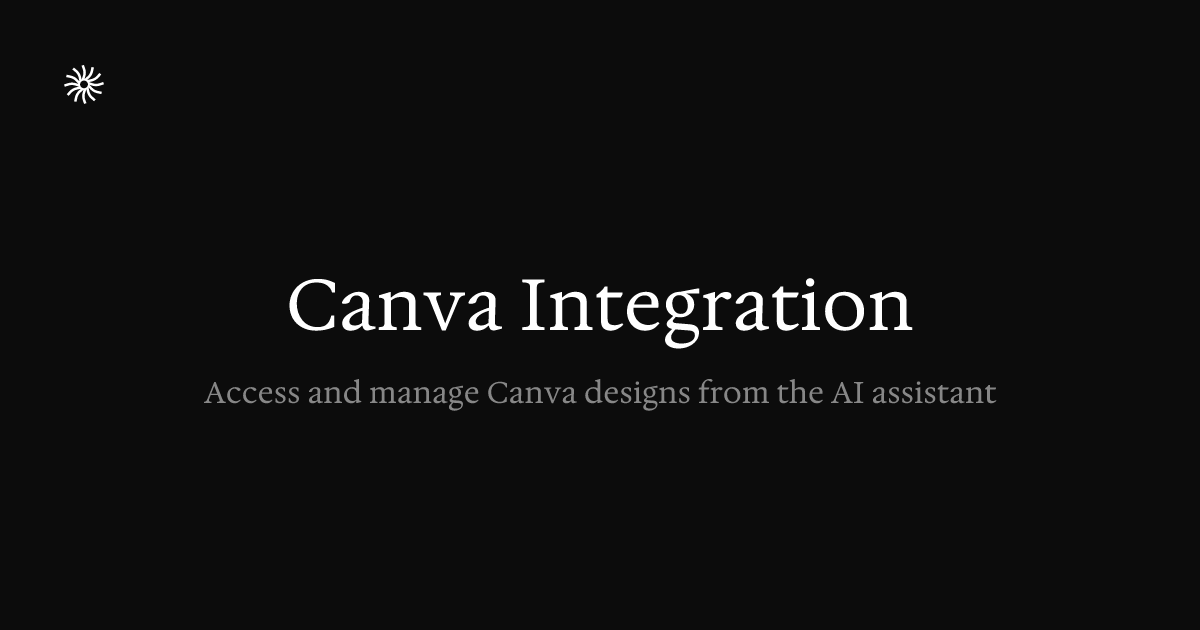 Canva Integration | Midday