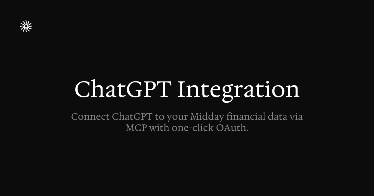 ChatGPT Integration | Midday