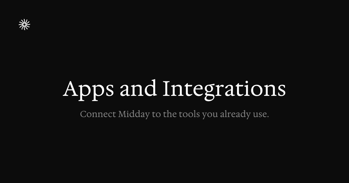 Apps and Integrations