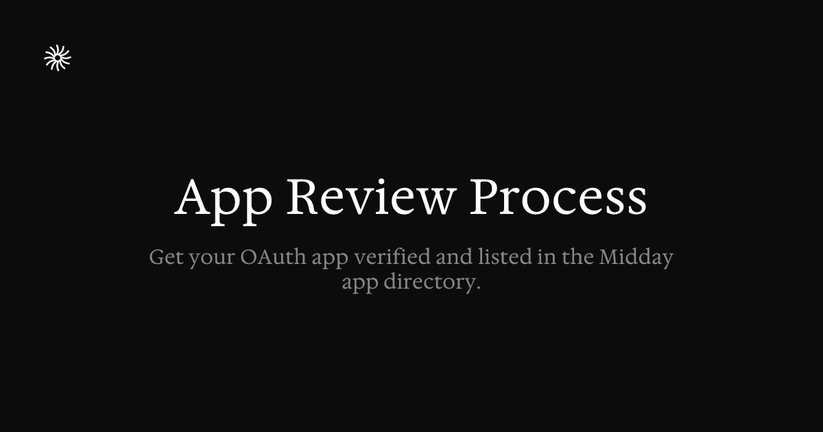 App Review Process