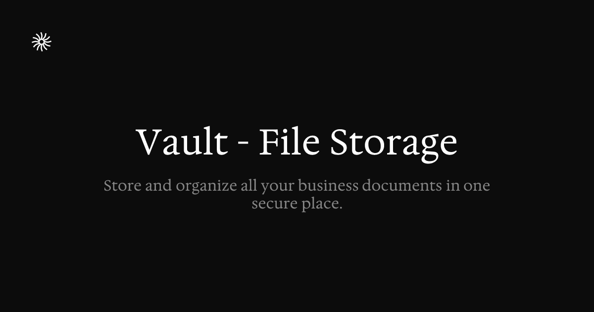 Vault - File Storage